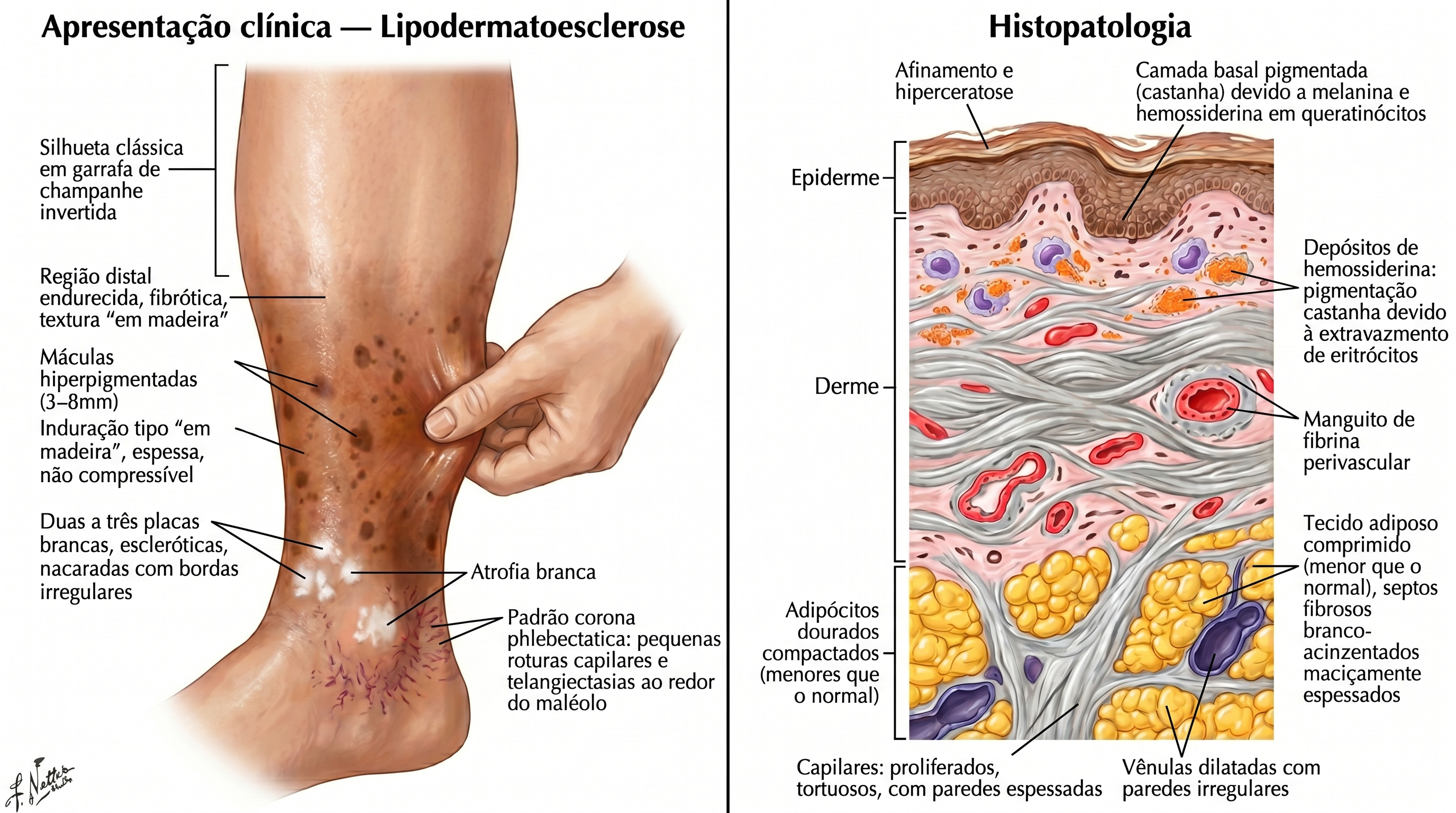 Fig. 4 — Lipodermatoesclerose C4